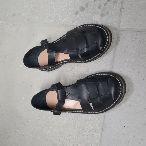 Artisan Fisherman Leather Sandals - Picture 4 of 9